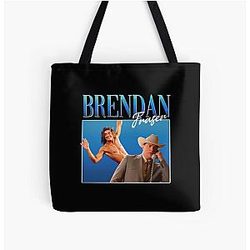 Brendan Fraser Retro Fan The Mummy All Over Print Tote Bag