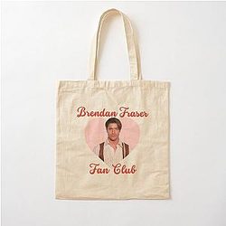 Brendan Fraser Fan Club Wholesome Icon Appreciation Cotton Tote Bag