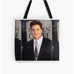 Brendan Fraser All Over Print Tote Bag