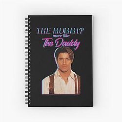 Brendan Fraser - The Mummy Spiral Notebook