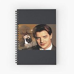 Brendan Fraser Looking Notebook