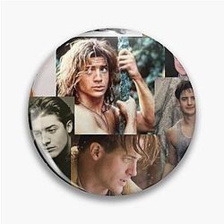 Brendan Fraser Collage Pin