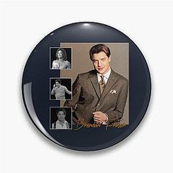 Brendan Fraser adventurer and pioneer Pin