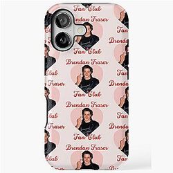 Brendan Fraser Fan Club - Icon Appreciation Design iPhone Tough Case