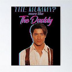 Brendan Fraser - The Mummy and Daddy Picture