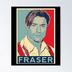 Brendan Fraser Art Vintage The Mummy Poster
