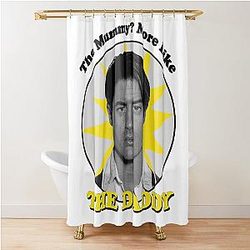 Brendan Fraser The Mummy- More Like The Dad -By Vanilla Shower Curtain