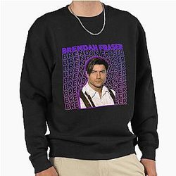 Brendan Fraser Fan Art Gift Pullover Sweatshirt