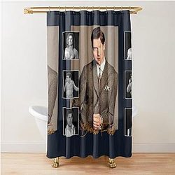 Brendan Fraser Adventurer and Dreamboat Shower Curtain