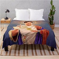 Saint Brendan of Fraser Brendan Fraser Original Religious Painting Throw Blanket
(Simplified further)
Saint Brendan of Brendan Fraser Original Religious Painting Throw Blanket
(Then further simplified)
Saint Brendan of Brendan Original Religious Painting Throw Blanket
(And again)
Saint Brendan Original Religious Painting Throw Blanket