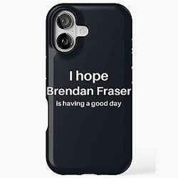 I Love Brendan Fraser iPhone Tough Case