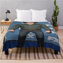 Cowboy Brendan Fraser Throw Blanket