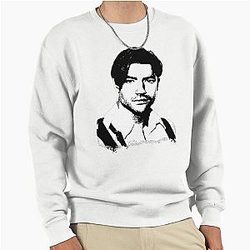 Brendan Fraser Portrait -By Phatvo- Pullover Sweatshirt