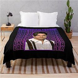 Brendan Fraser Fan Art Gift Throw Blanket