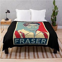 Brendan Fraser Vintage The Mummy Throw Blanket