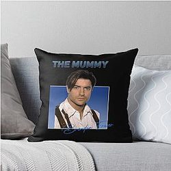 Brendan Fraser  The Mummy Art Throw Pillow