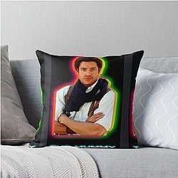 Brendan Fraser The Mummy Throw Pillow