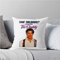 Brendan Fraser The Mummy Throw Pillow