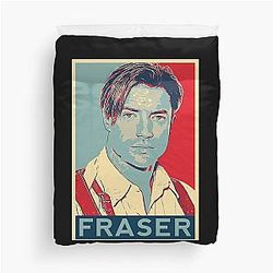 Brendan Fraser Art Vintage The Mummy Duvet Cover