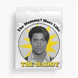 The Mummy Brendan Fraser Gift Duvet Cover