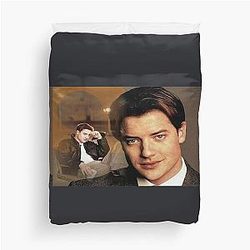 Brendan Fraser Looking Very Duvet Cover