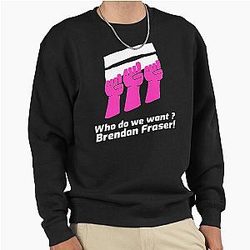 Brendan Fraser - By Fantastic Kat Pullover Sweatshirt