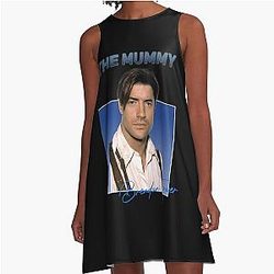 Brendan Fraser The Mummy A-Line Dress