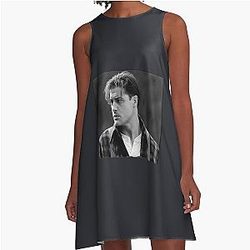 Brendan Fraser fan A Line Dress
