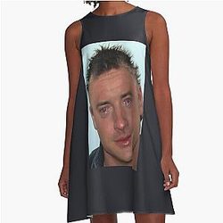 Brendan Fraser Just Mess Up A-Line Dress
