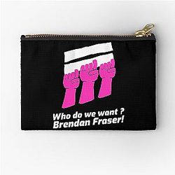 Brendan Fraser - By Fantastic Kat Zipper Pouch