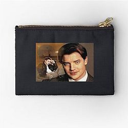 Brendan Fraser Looking Beautiful Zipper Pouch