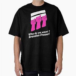 Brendan Fraser - By Fantastic Kat Oversized T-Shirt