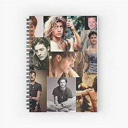 Brendan Fraser Love Spiral Notebook