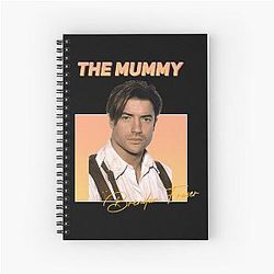 Brendan Fraser The Mummy Spiral Notebook