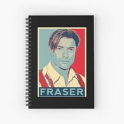Brendan Fraser Art Vintage The Mummy Notebook