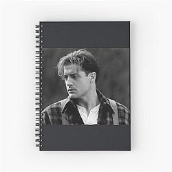 Brendan Fraser Spiral Notebook
