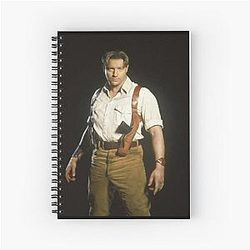 Brendan Fraser Spiral Notebook