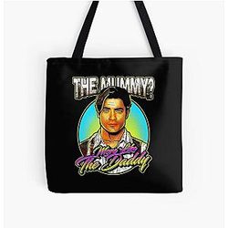 Brendan Fraser By Fantastic Kat All Over Print Tote Bag