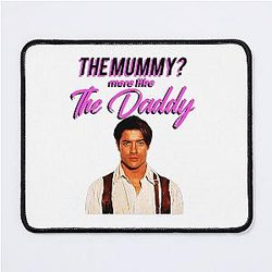 Brendan Fraser The Mummy By Podcast Mouse Pad