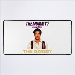 Brendan Fraser and The Mummy By Podcast Desk Mat