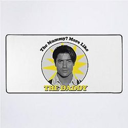 Brendan Fraser The Mummy By Vanilla Desk Mat