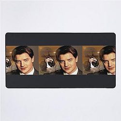 Brendan Fraser Looking Beautiful Desk Mat