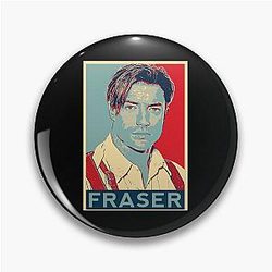 Brendan Fraser Art Vintage The Mummy Pin