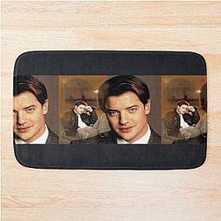 Brendan Fraser Looking Beautiful Bath Mat