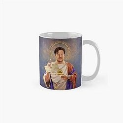 Saint Brendan of Fraser Brendan Fraser Original Religious Painting Mug