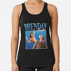 Brendan Fraser Retro Gift The Mummy Racerback Tank Top