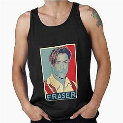Brendan Fraser Art The Mummy Tank Top