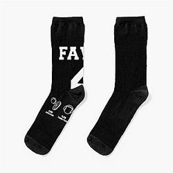 Brett Favre Career Stats T-Shirt Socks