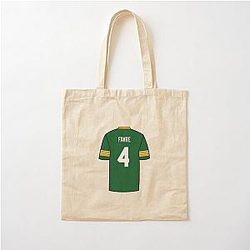 Brett Favre Jersey Cotton Tote Bag
