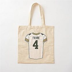 Brett Favre Cotton Tote Bag
